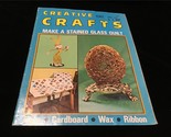 Creative Crafts Magazine April 1974 Stained Glass Quilt, Eggs, Cardboard... - $10.00