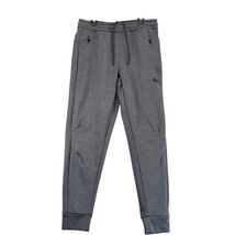 Quiksilver Gray Fleece Lined Sweatpants Men&#39;s S Elastic Waist Zip Pocket... - $35.00 CAD