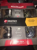Kwikset Firmas Con Paquete Combinado Latón Antiguo - £49.08 GBP
