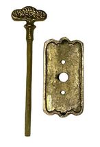 CHADWICK MILLER 1982 Victorian Style Solid Brass Door Bell No Electricity Needed image 8