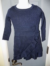 Lilly Pulitzer Stefani Dress True Navy Size XS Girl&#39;s NEW - £45.73 GBP