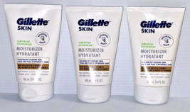 (3) GILLETTE SKIN Moisturizer Hydratant - 3.4 FL Oz Shea Butter &amp; Vitamin E - $28.83