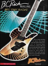 B.C. Rich Body Art Collection Spiro Light Guitar 2003 ad 8 x 11 advertisement - £3.32 GBP