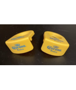 CORONA RITA LOT 2 YELLOW DRINK CLIPS MARGARITA BEER BOTTLE HOLDERS - $9.99