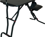 Lightweight Folding Shooting Bench with Seat, Adjustable Non-Scratch Rub... - £166.84 GBP