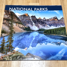 2024 Wall Calendar National Parks 12x24 Open Glacier Mt Rainier Acadia Yosemite - £11.34 GBP