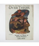 Sheet Music Over There George Cohan WWI War Norman Rockwell Cover Antiqu... - £19.97 GBP