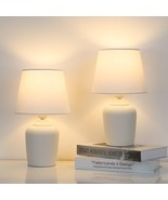Pack of 2 Desk Lamp Small Table Lamp Bedside Nightstand Lamp for Bedroom... - $56.91 CAD