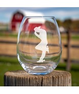 Cowboy Etched Glasses - Wine, Champagne, Pint Glasses, Shot Glass - €21,52 EUR+