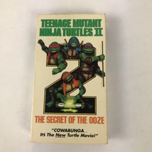Teenage Mutant Ninja Turtles 2 Secret of the Ooze VHS Michael Pressman C... - £13.30 GBP