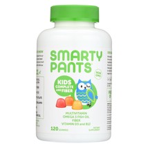 Smartypants Multivitamin - Kids Complete And Fiber Gummy - 120 Count(D0102H5KWW8 - £28.35 GBP