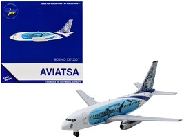 Boeing 737-200 Commercial Aircraft &quot;Aviatsa Honduras&quot; (HR-MRZ) White with Blue G - $64.91