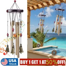 Aluminum Tubes Windchime Chapel Bells Wind Chimes Outdoor Garden Home De... - £20.53 GBP