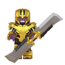 Thanos with Double-Edged Sword Marvel Avengers Endgame Minifigure Toys - £5.48 GBP
