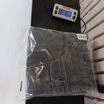 Sonoma Life + Style RN#73277 Women's Black Cotton Denim Skort Size 12 Waist 34" image 8