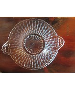 CLEAR GLASS LOW PROFILE CANDY DISH WITH SCALLOPED EDGE - €6,65 EUR