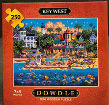 Dowdle Mini Wooden Puzzles - Key West - 250 pieces, Brand New - $13.00