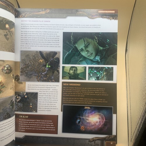StarCraft 2 II: Heart of the Swarm Collectors Edition Guide Hardcover Item image 12