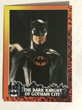 Batman Returns Vintage Trading Card #2 Dark Knight Of Gotham City - £1.55 GBP