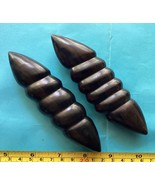 2x 5” Dulo dulo Philippine pocket palm self-defense Kali hard wood rare ... - €31,91 EUR