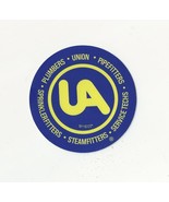 UA PLUMBERS PIPEFITTERS STEAMFITTERS Retro Y2K Blue Yellow Sticker - $5.00
