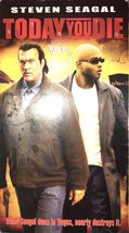Today You Die(VHS 2005 Sony Pictures Entertainment)Steven Seagal-RARE-SHIP N24HR - £9.92 GBP