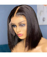 13x4 Lace Frontal Bob Straight Wig  Human Hair - $965.15 MXN
