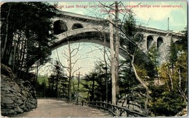 Walnut Bridge Philadelphia Pennsylvania Postcard 1912 - £8.73 GBP