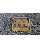 VTG 1979 Busch Beer Mountain Scene Solid Brass Belt Buckle Anheuser Rock... - $374.24 MXN