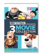 Illumination Presents: 3-movie Collection DVD (2020) Garth Jennings Cert U 3 Pre - £14.00 GBP