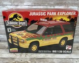 Lindberg Jurassic Park Explorer 1/20 Scale Model Kit 1994 New Sealed - $64.30