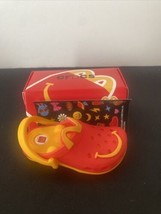 NEW 2024 McDonald’s Happy Meal Toy Mini CROCS #3 Keychain Red Happy Meal Smile - £6.40 GBP