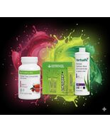 Herbalife Raspberry Tea 3.6 oz + Grape Aloe Pint+30 Lemon Lime LiftOff S... - $222.30 CAD