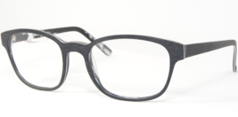 VISTAN KRUSE 6158 1 Brushed Black /White UNIQU EYEGLASSES 50-18-135mm Ge... - $49.50