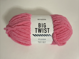 BIG TWIST PLUSH YARN    ELECTRIC PINK - $19.80