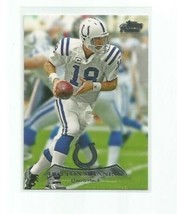 Peyton Manning (Indianapolis Colts) 2010 Topps Prime Card #110 - £3.86 GBP
