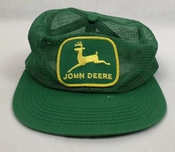 Vintage John Deere Tractors K Products Mesh Snapback Trucker Cap Green - $49.99