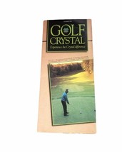 Golf Crystal “Experience The Crystal Difference” Mt. Resort 1994 Brochure - $150.74 MXN