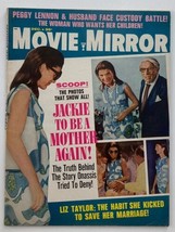 VTG Movie Mirror Magazine December 1969 Vol 14 #2 Jackie &amp; Ari Onassis No Label - £22.70 GBP