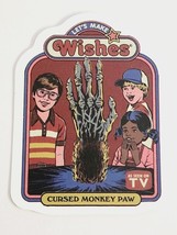 Let&#39;s Make Wishes Cursed Monkey Paw Multicolor Sticker Decal Adult Embellishment - £1.79 GBP