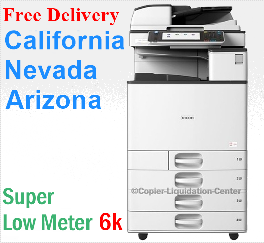 Ricoh MPC3004 MP C3004 Color Network Copier Print Fax Scan to Email 30 p... - $2,272.05