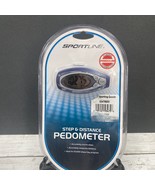 Sportline Step and Distance Pedometer 340 New Factory Sealed - £8.55 GBP