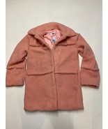 TOPSHOP Short Borg Fleece Jacket in Pink   UK 8 (exp11) - £28.13 GBP