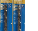 Century Drill &amp; Tool 26228 7/16&quot; Cobalt Drill Bit Pack of 2 - £17.20 GBP