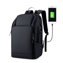 Fenruien Brand 17 Inch Laptop Backpack Men USB Charging Travel Backpacking Schoo - £94.59 GBP