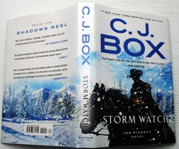 C. J. Box hcdj 1st Prt STORM WATCH (Joe Pickett #23) China spy crypto Romanowski - $16.51