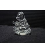 Princess House Lead crystal Rocking Bear Figurine ~A Charmer - $11.99