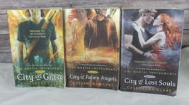 The Mortal Instruments Books-City of Glass, City of Lost Souls,City of Fallen PB - £14.52 GBP