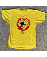 Vtg Buckwheat Surf Team T Shirt-Single Stitch-Yellow-Little Rascals Grap... - $1,319.22 MXN