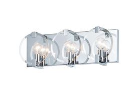 New Maxim Lighting - 21293CLPC - Looking Glass-3 Light Wall Sconce-18.25 Inches  - $69.95